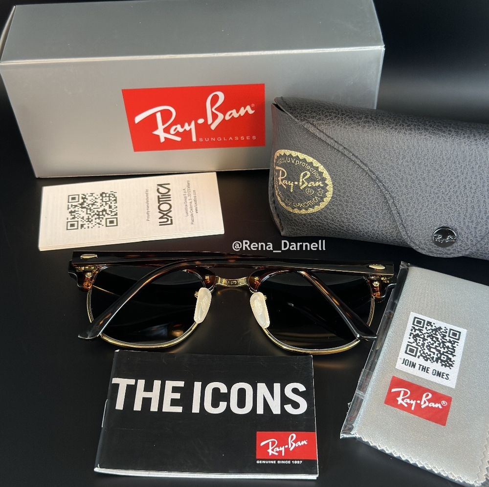 RayBan Clubmaster RB3016 New - Picture 7 of 16